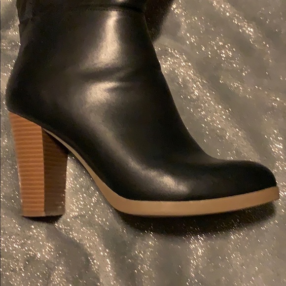 Lane Bryant Knee High Black Boots - Picture 2 of 4